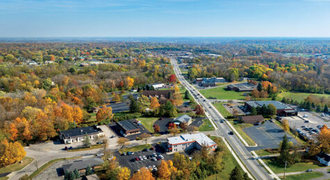 Aerial view of Beavercreek
