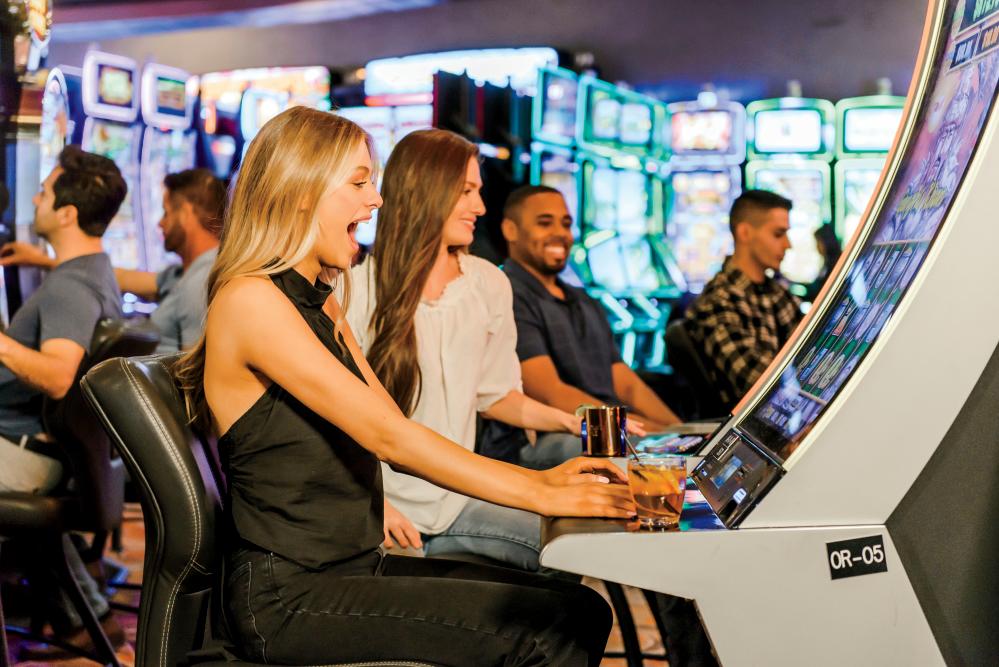 Visitors enjoy Coushatta Casino Resort located near Lake Charles, LA