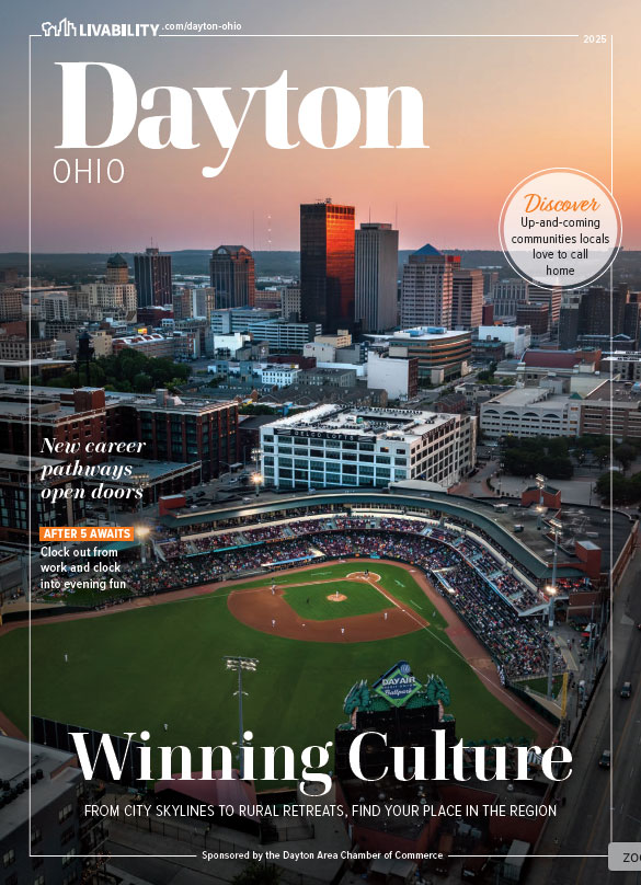 2025 Livability Dayton Ohio magazine cover