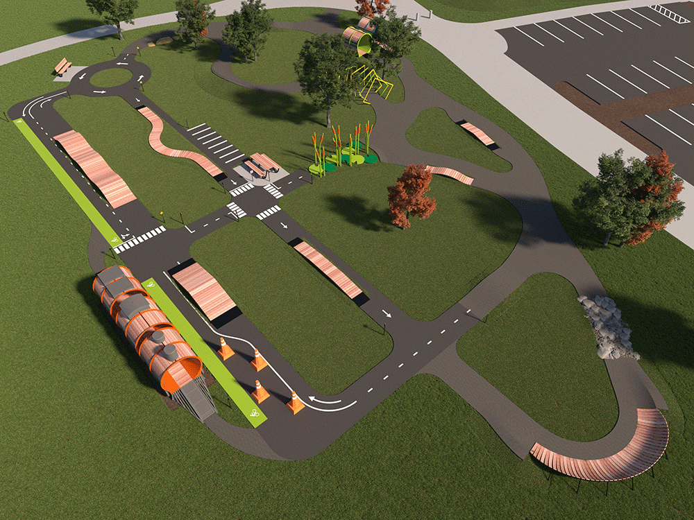 Rendering of Dover Outdoor Recreation Area
