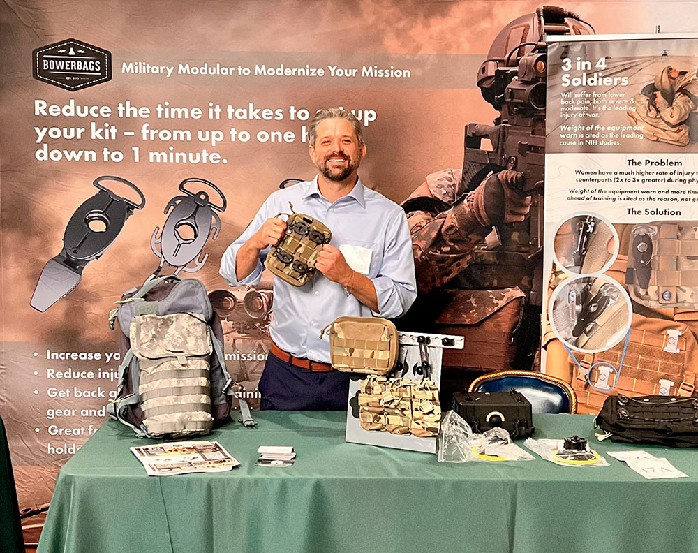 Jamie Bowerman is the founder of BowerBags, a line of customizable, modular storage packs.