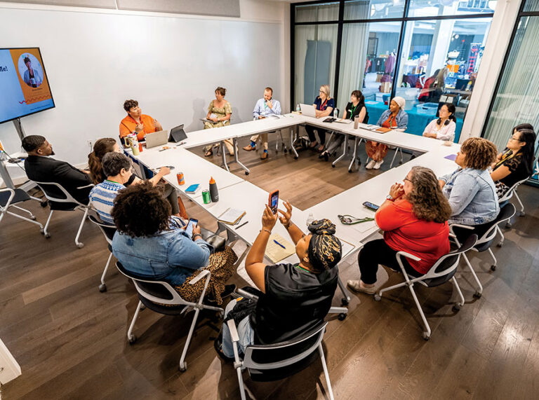 The Entrepreneurs’ Center is located at The Hub at the Arcade.
