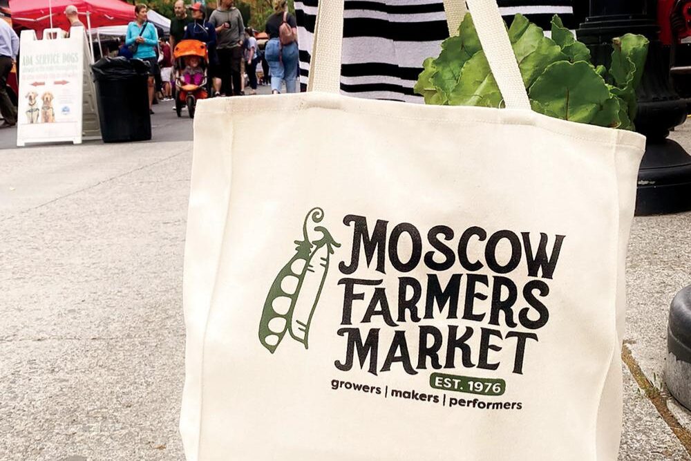 Moscow Farmers Market tote