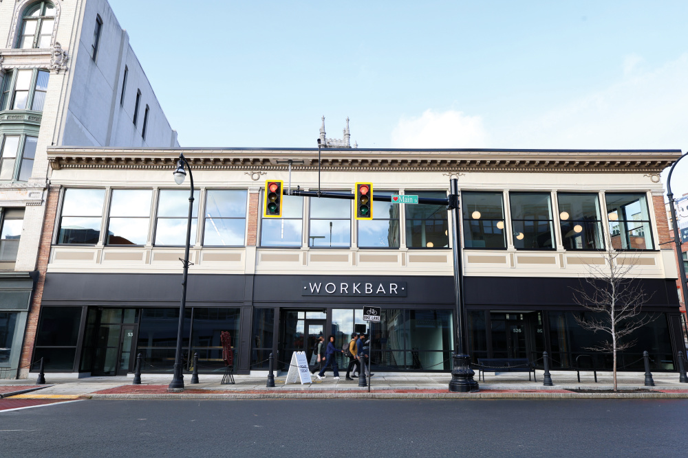 Workbar is a flexible workspace in Worcester, MA