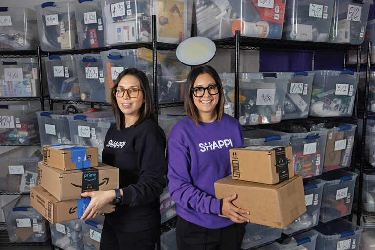 C.J. Valdivieso, left, and Karla Valdivieso are the co-founders of Shappi, which they relocated to Chattanooga, TN, in 2022.
