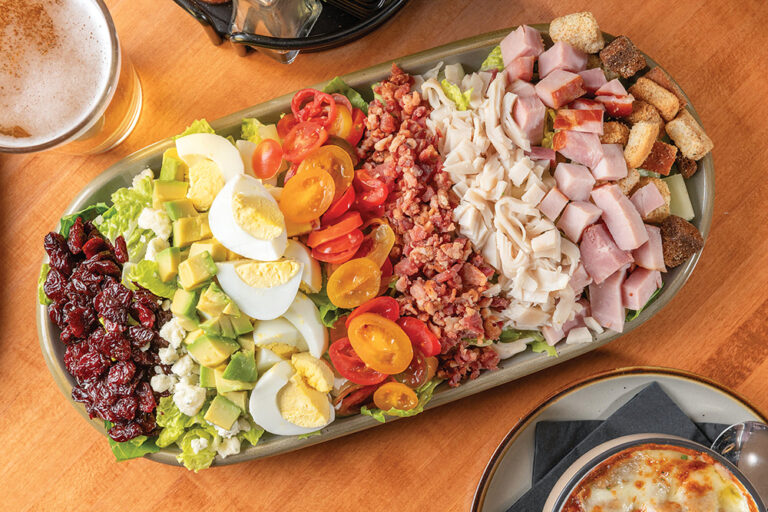 Cobb salad at The Early Owl in Muskegon, MI.