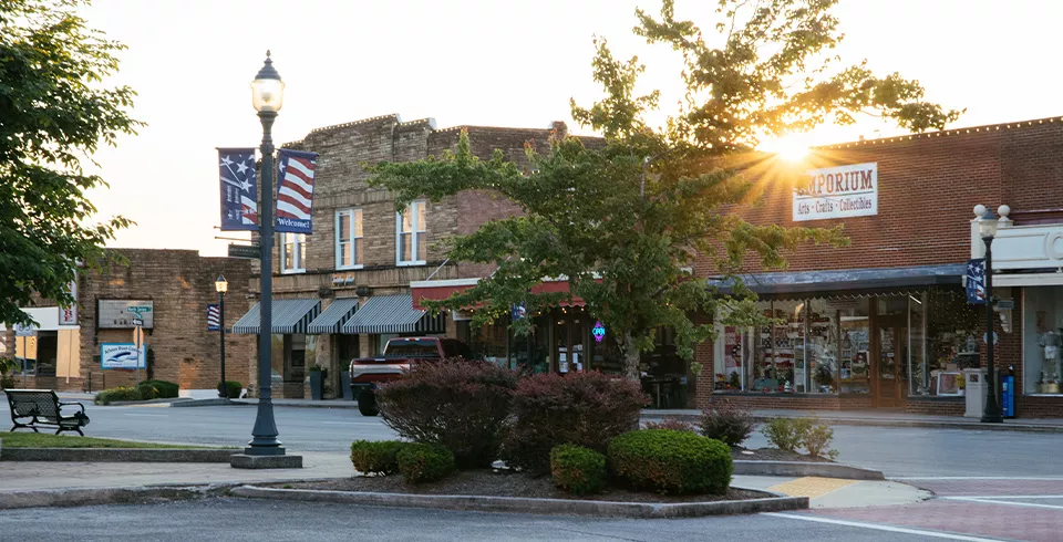 Livingston's Historic Downtown Square