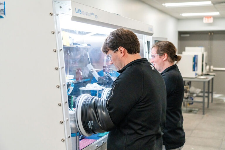 Novonix in Chattanooga, TN, develops advanced battery technology and materials.