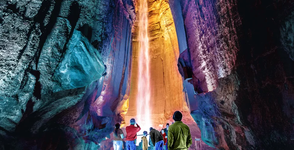 Ruby Falls in Chattanooga, TN