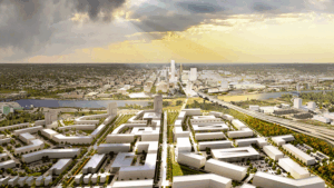Rendering of Dodge Park