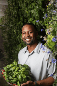 Mario Vitalis, owner and founder of New Age Provisions in Indianapolis, Indiana.