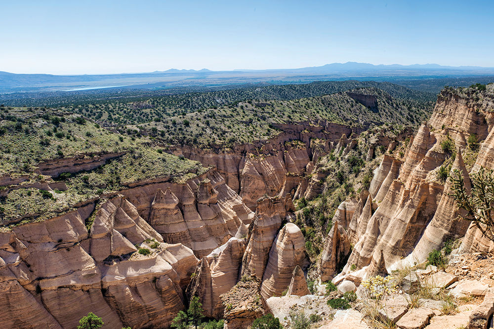Kasha-Katuwe Tent Rocks National Monument in New Mexico.