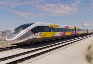 For article about high speed rail travel in Victorville, CA and the Victor Valley region
