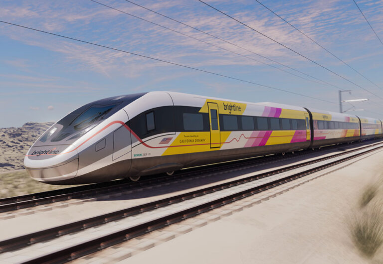 For article about high speed rail travel in Victorville, CA and the Victor Valley region