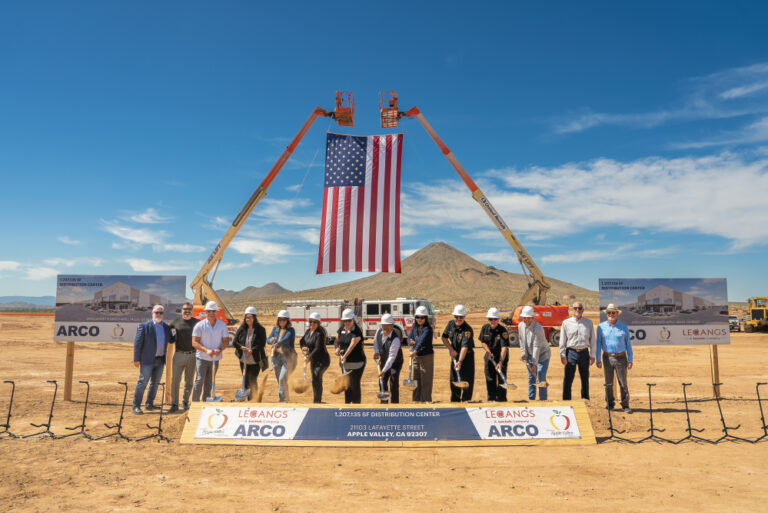 Groundbreaking for distribution center in Apple Valley
