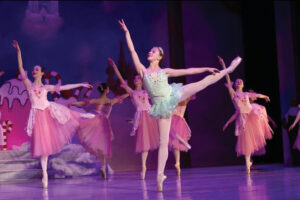 The Nutcracker is performed at the Peoria Civic Center Theater in Peoria, IL.