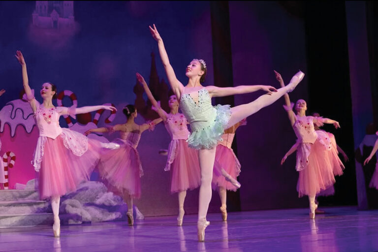 The Nutcracker is performed at the Peoria Civic Center Theater in Peoria, IL.