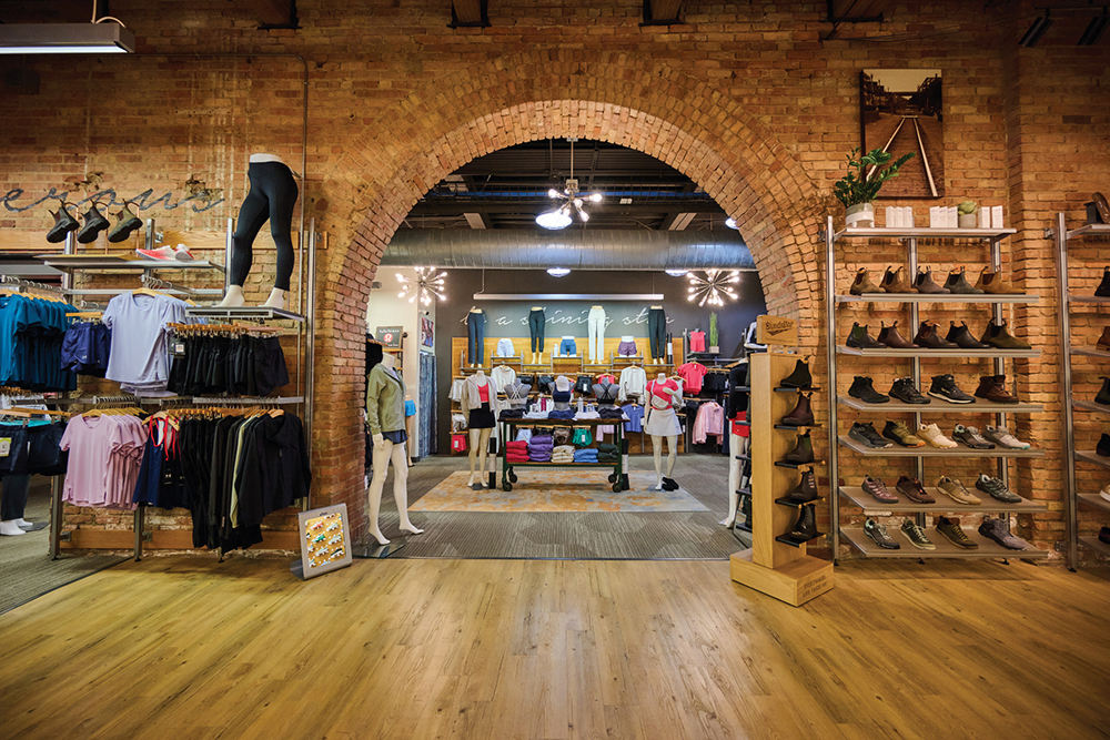 RC Outfitters is located in a beautifully renovated historical space.