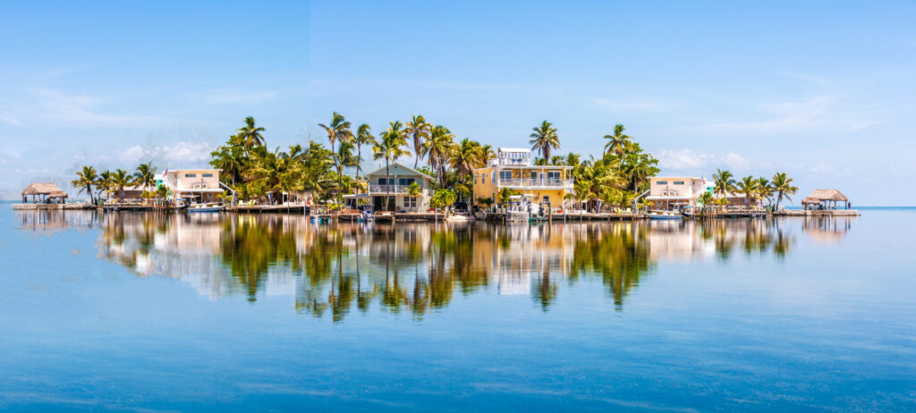 beautiful living area in the Keys