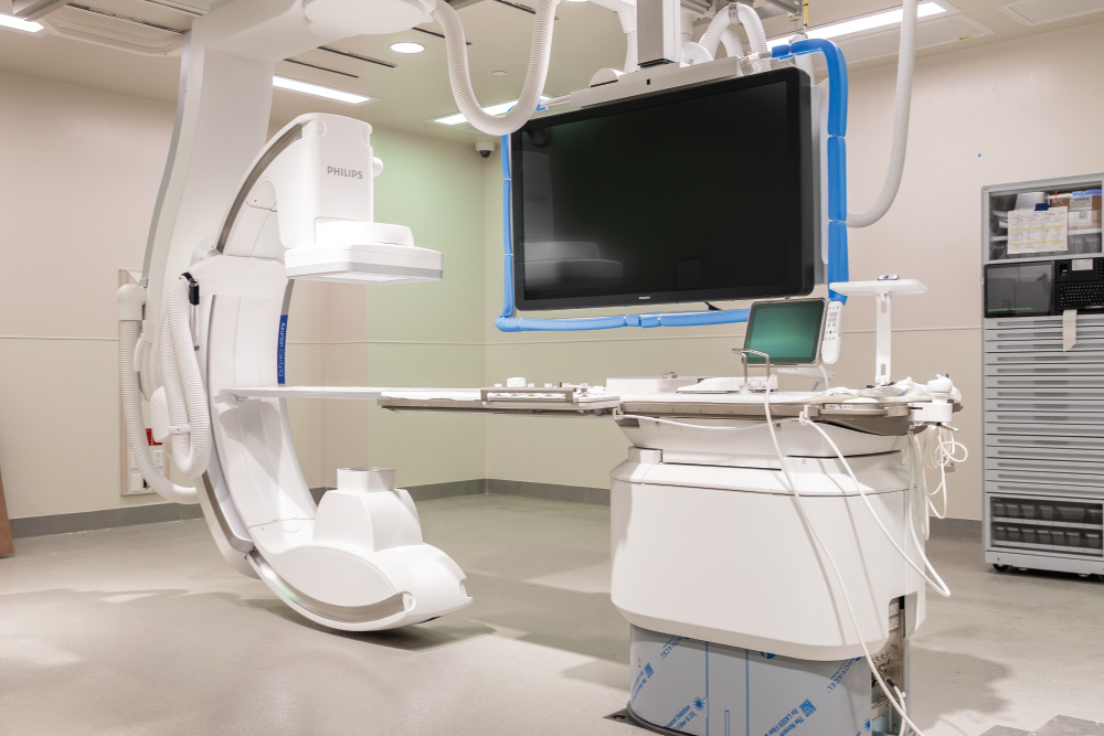 Interventional Radiology Surgical Imaging seen at the new Sentara Albemarle Regional Health Campus, Elizabeth City, NC 