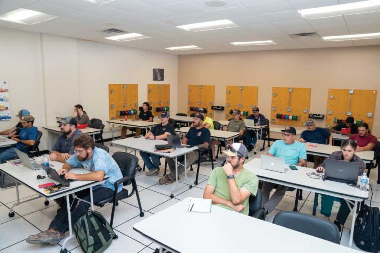 Students in at the Nashville Electrical Joint Apprenticeship and Training Committee (NEJATC) in Nashville, TN.