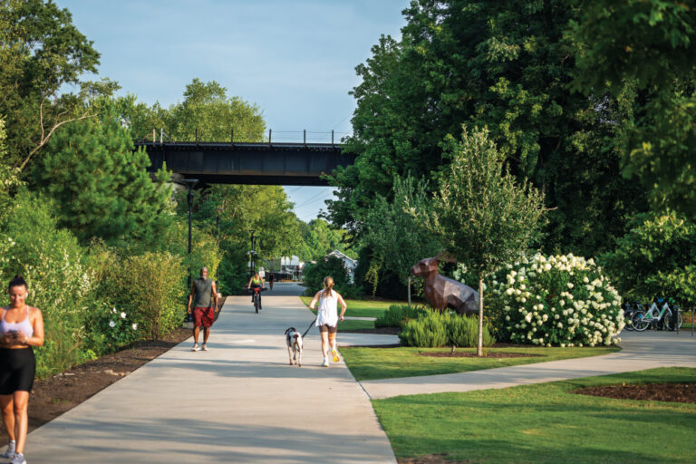 Greenville County residents are met with great food, outdoor recreation and community.