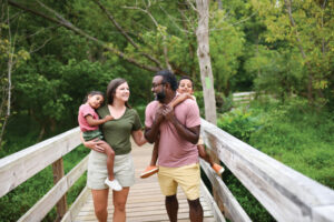 family at Conestee Nature Prserve