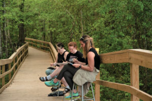 From outdoor drawings to student productions, COA offers students many artistic opportunities.
