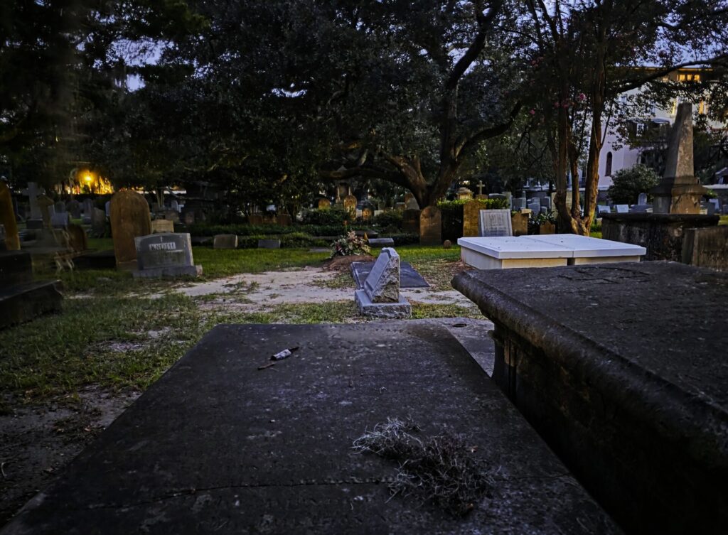 Ghost of St. Philips Graveyard