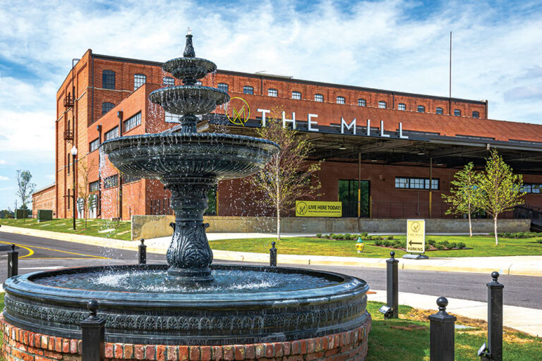 A view of The Mill in Prattville, AL