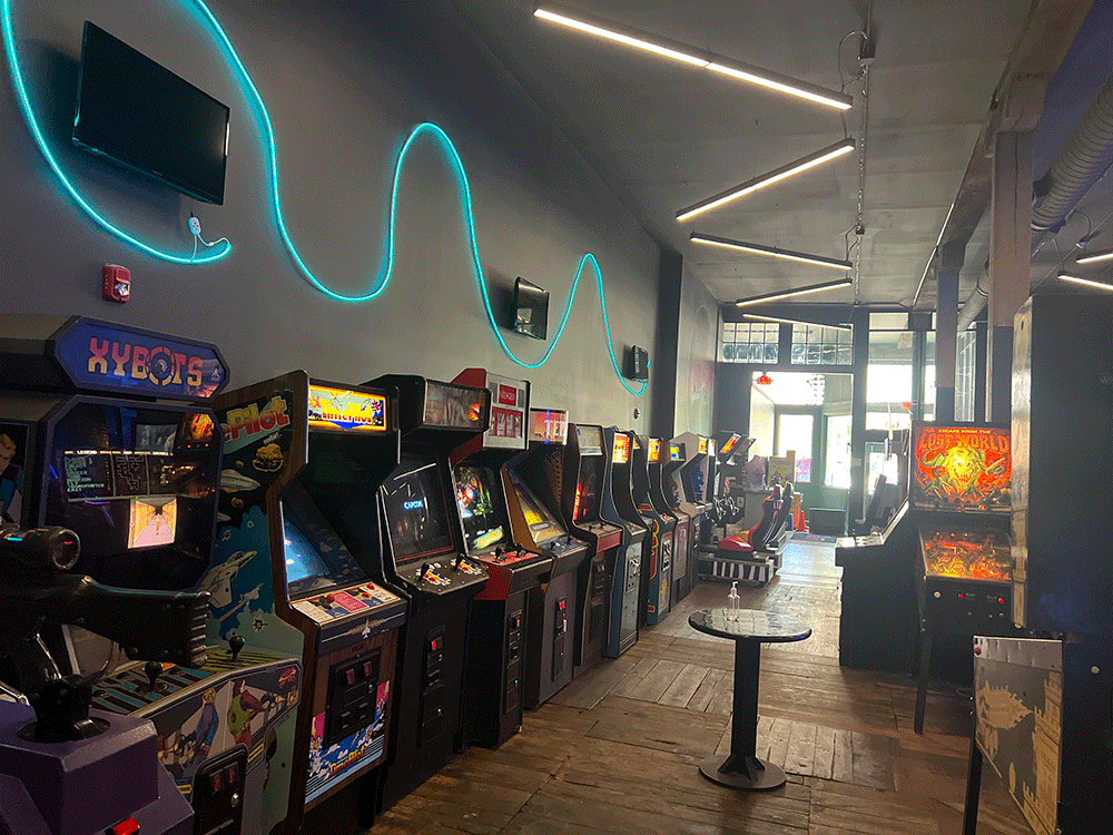 Super Rad Arcade Bar
