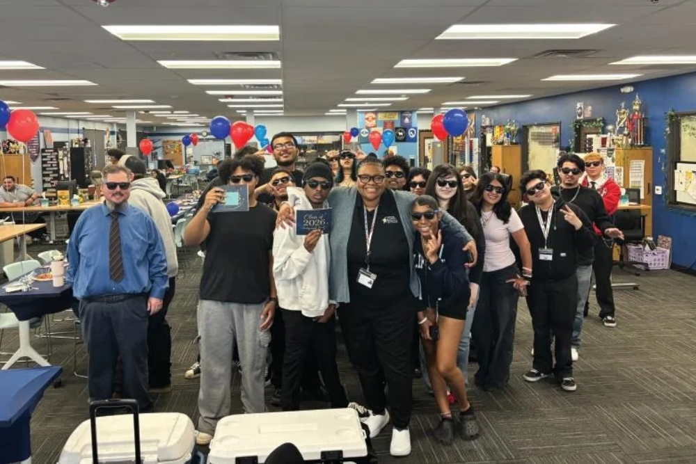 Options for Youth students and staff