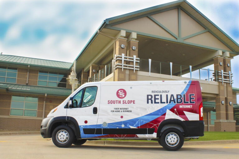 South Slope Communications van