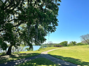 Scenic view of a trail in Prattville, AL