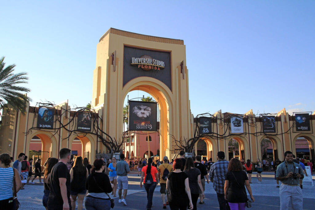 Halloween Horror Night in the Universal Studios