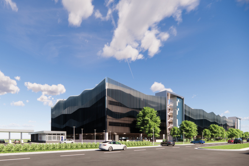 McGhee Tyson Airport Garage Expansion Renderings