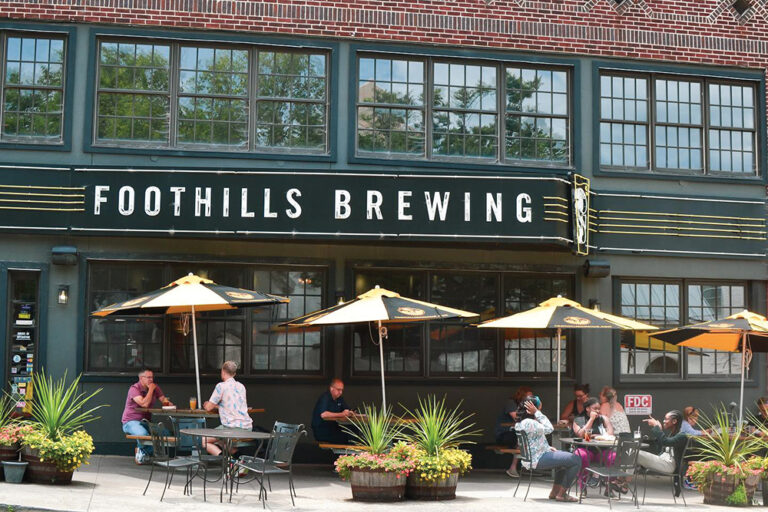 Foothills Brewing in Winston-Salem, NC.