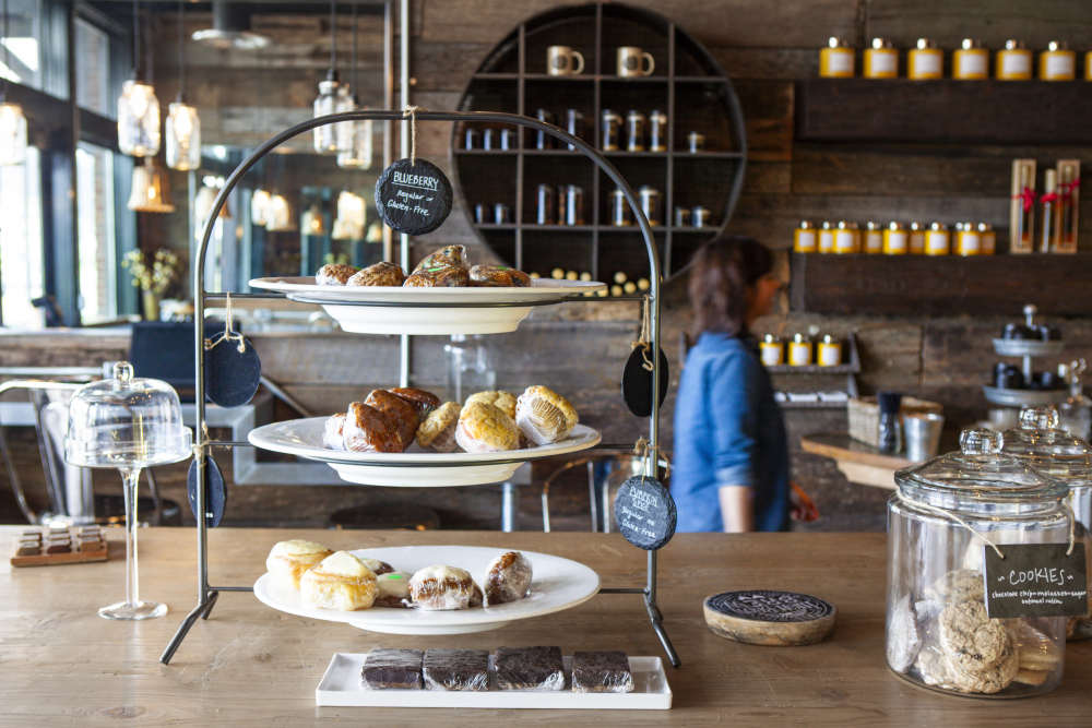 Cookies and sweets for sale at High Brow Brew in the Westhaven community in Franklin, Tennessee, Williamson County.