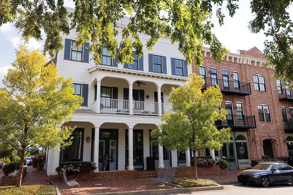 PURE Salon is one of the many great options for relaxation in the Old Town development in Columbus, GA.