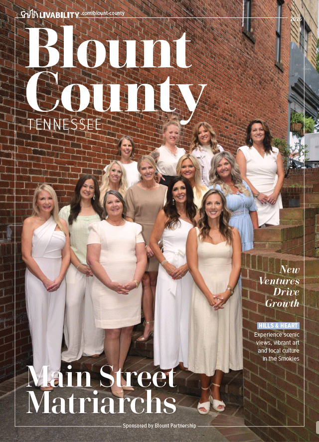 2026 Livability Blount County, Tennessee, magazine cover