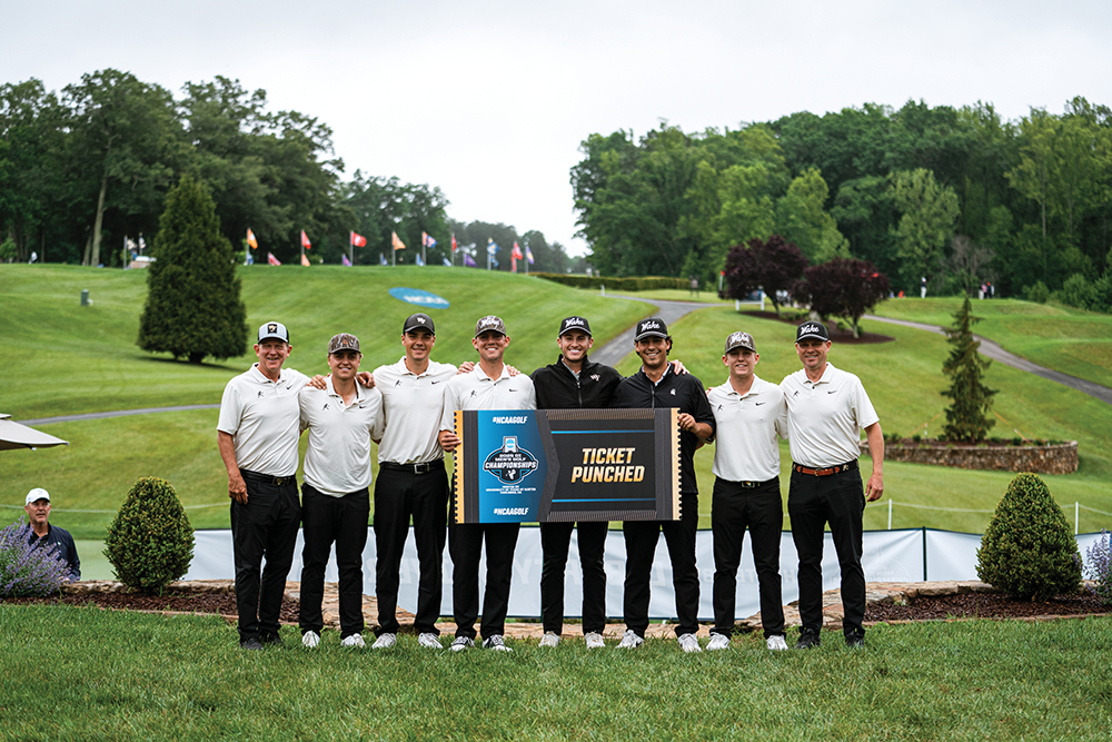Wake Forest University Men's Golf Team.
