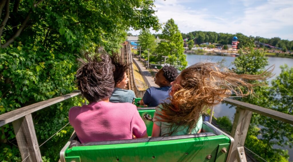 Lake Compounce Ride in Bristol, Connecticut