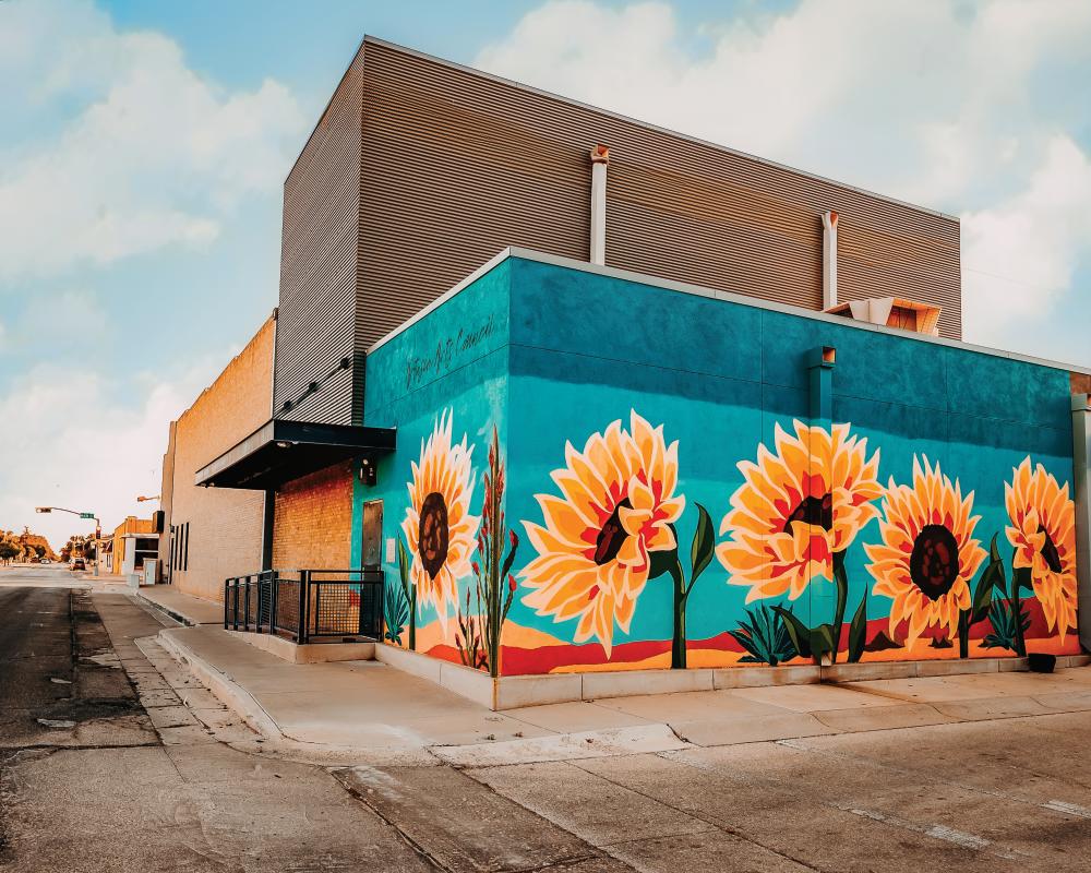 Artesia is known for its colorful murals.