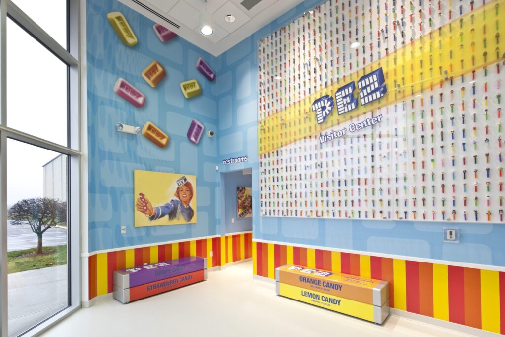 Pez Visitor Center in Orange, Connecticut