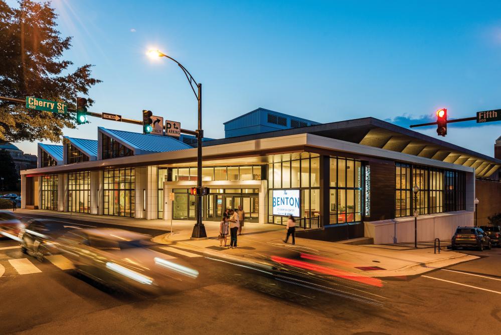 The Benton Convention Center in Winston-Salem