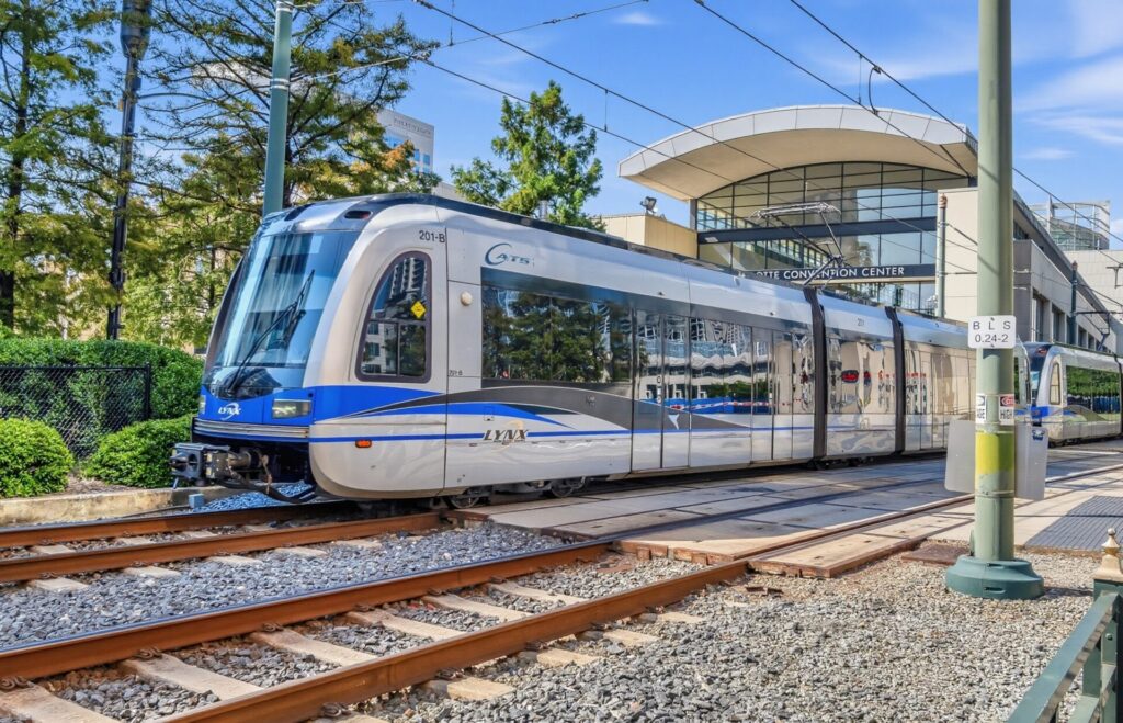 The LYNX Blue Line makes it easy to get around Charlotte, NC.
