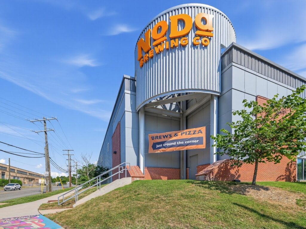 NoDa Brewing in Charlotte, NC.