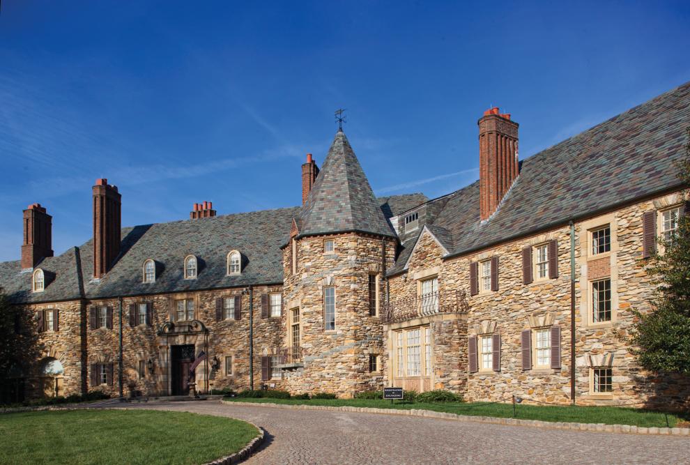 Graylyn Manor, Winston-Salem, NC; originally designed in the 1930s by CJMW’s predecessor firm Northup & O’Brien. CJMW has worked with Graylyn, now owned by Wake Forest University, since 2016