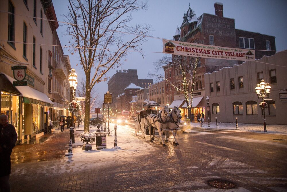 Horse drawn carriage rides in Bethlehem PA