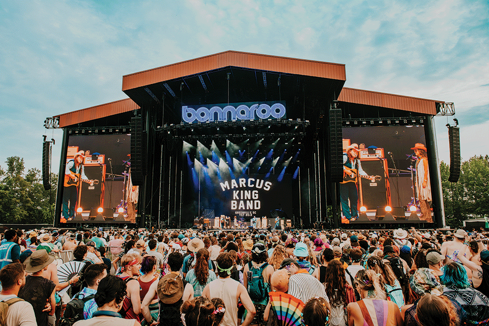 Axis staffs events throughout the country, at places like Bonnaroo Music & Arts Festival.